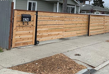 Wooden Gate Repair - Oak Park